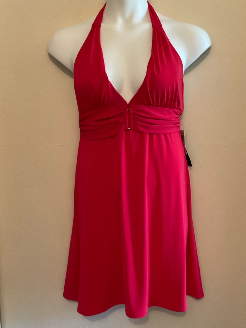 La Blanca Rod Beattie Med NWT Swim CoverUp Dress Lounge Tropical Beach Party Y2K